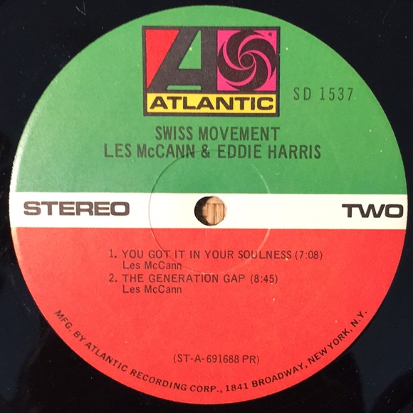 Les McCann & Eddie Harris -“Swiss Movement” LP - Picture 5 of 5